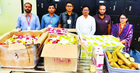 CIID seizes contraband worth Tk 2.04cr at Dhaka airport