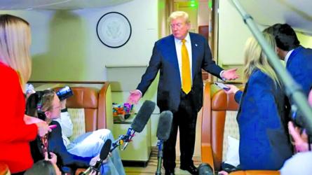 Trump hid in catering truck in secret plane swap over Iran threat: Reports