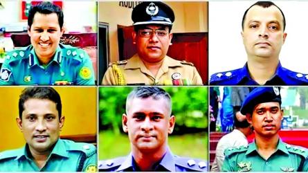 Six senior police officials  suspended over prolonged absence