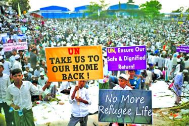 Myanmar to take back 3 lakh Rohingya if security improves