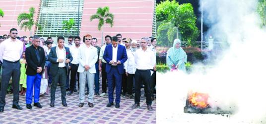 CAAB holds fire drills to strengthen emergency preparedness