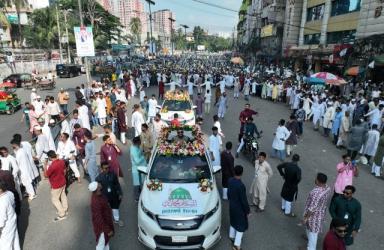 Rally of Over One Hundred Thousand Held at Dewanbagh Sharif on the Occasion of Eid-e-Milad-un-Nabi (PBUH)