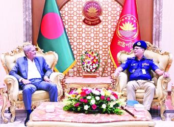 President urges police to uphold law and order, curb crimes