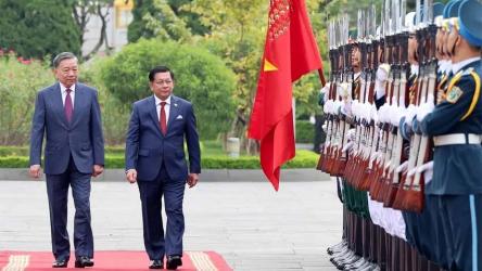 Vietnam, Myanmar agree to deepen defence ties during leader Min Aung Hlaing visit