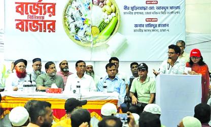 DSCC plastic waste sale generates Tk one crore in two years