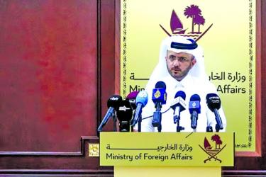 Qatar says Gulf cannot rely  on US alone for security