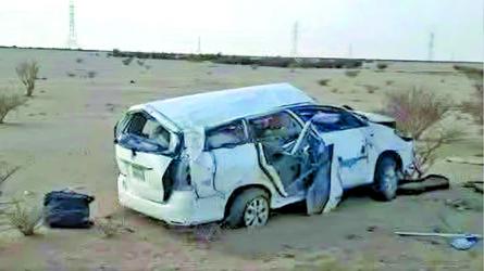 Four Bangladeshi expats killed in Saudi Arabia  road crash