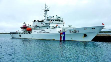 India protests to Pakistan over collision of naval ships at sea