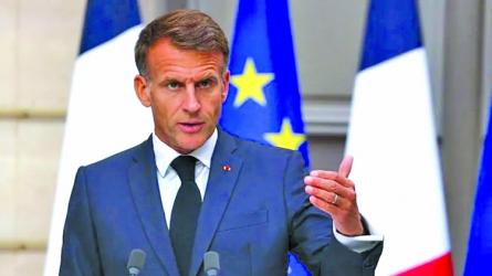 Russian hybrid attacks against Europe intensifying, says Macron