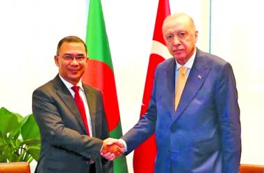 Tarique, Erdogan discuss defence cooperation, investment