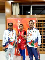 Jinnat secures Bangladesh's first Asian Games medal
