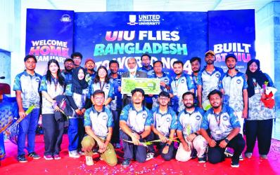 UIU celebrates historic achievement of Aerial Robotics Team 