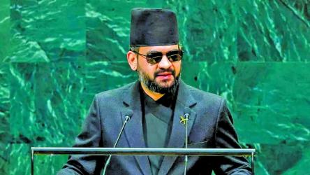 Nepal PM says South Asia is paying for climate change and wars