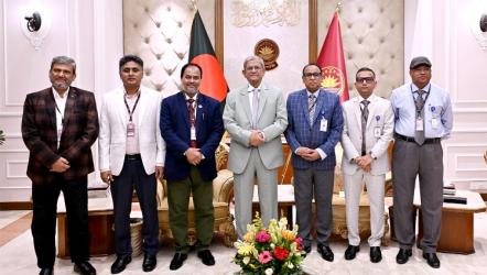 President calls for expanding  BOU's distance learning activities