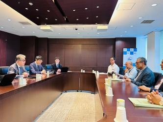 State Minister for Health in Japan on 7 day visit 