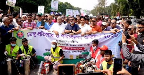 \'DNCC working to ensure hawker-free footpaths, dengue-free city\'