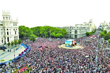 Spain sees mass rallies over housing