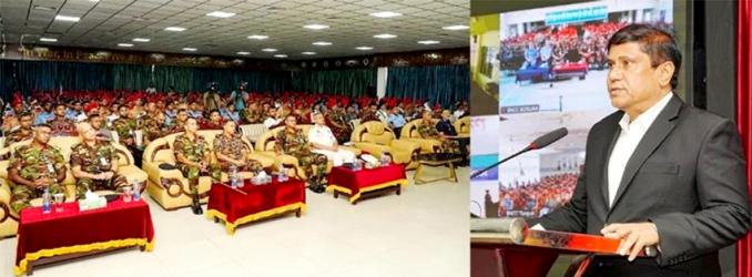 Defence adviser urges trainees  to build discipline, skills