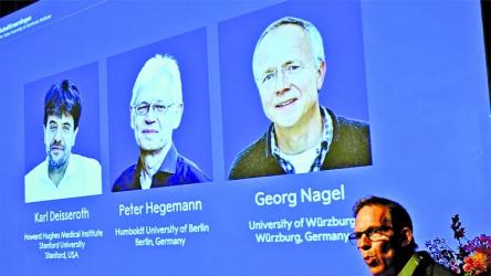 Deisseroth, Hegemann and Nagel win Nobel medicine prize