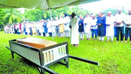Toufique Imrose Khalidi Laid to Eternal Rest