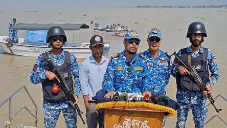 Coast Guard Conducts Awareness Campaigns and Regular Drives to Protect Mother Hilsa in Chandpur