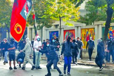 Violent protests grip Albania