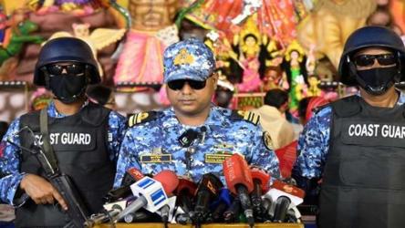 Coast Guard Strengthens Security in Bhola Ahead of Durga Puja