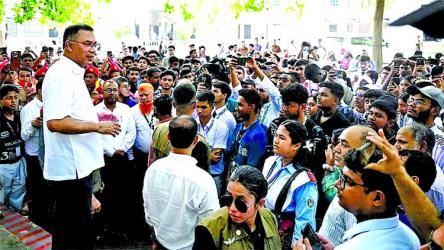 PM urges youths to help rebuild Bangladesh