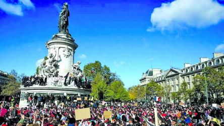 Protests sweep France