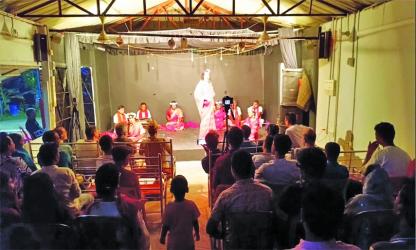 Nazrul’s Leto Jatra ‘Swami-Strir Jhogra’ staged in Jhenaidah