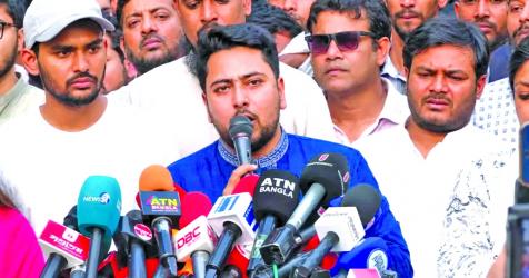 Nahid accuses BNP of making \'secret deal\'  with India