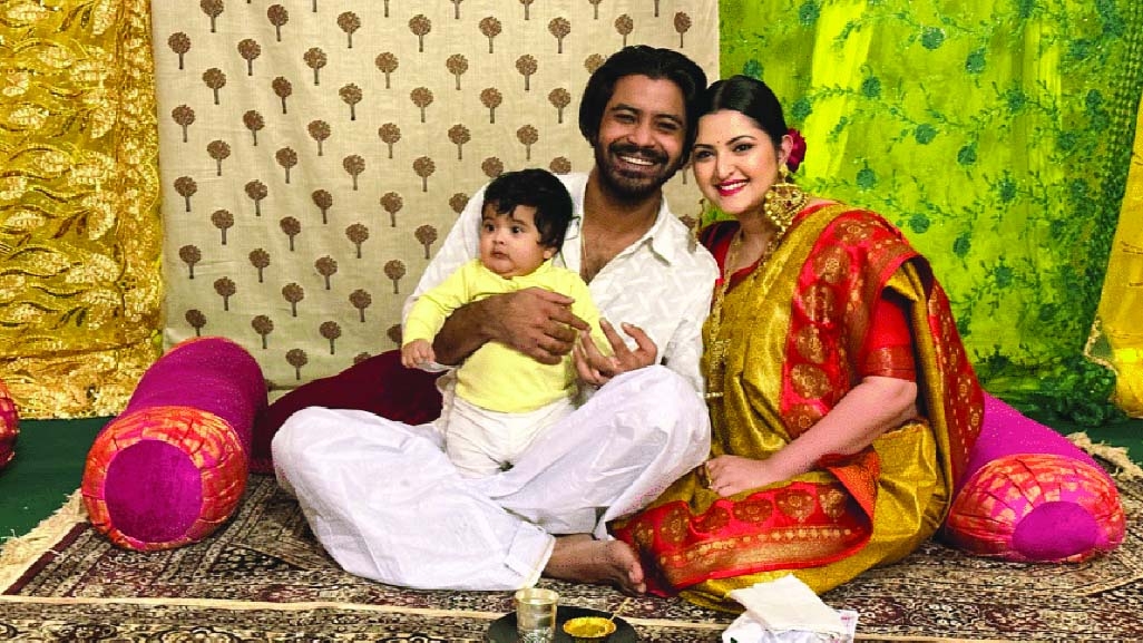 Pori Moni, Razz celebrate Rajya’s ‘Mukhe Bhaat’