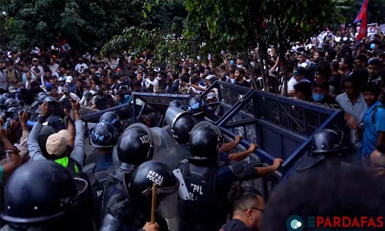 Police Detain Protesters Inside Civil Hospital Premises