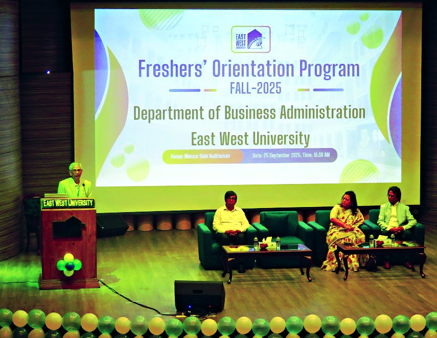 East West University welcomes freshers for Fall Semester 2025
