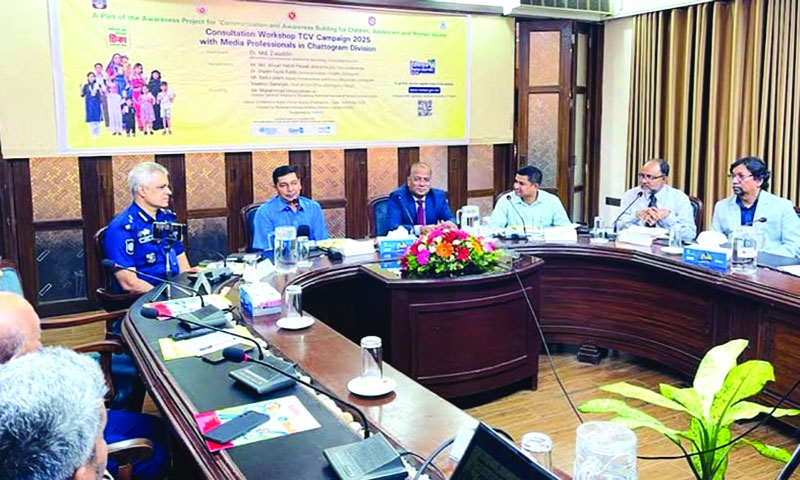 Ctg Divisional Commissioner calls on media to counter typhoid vaccine rumors