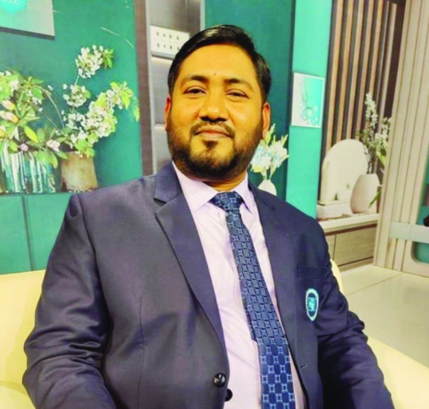 Dr Junaidur Rahman Likhon elected social  welfare secretary of DAB 