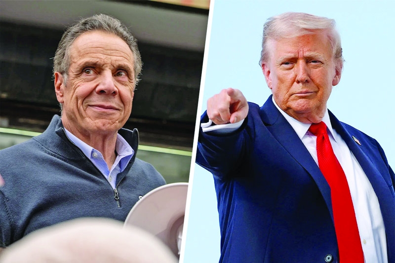 Donald Trump urges  New Yorkers to vote for Andrew Cuomo