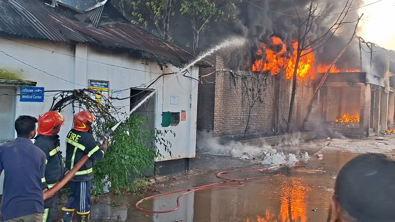Massive fire at Gazipur factory damages valuables