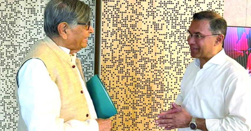 Abdullah Abu  Sayeed calls on PM Tarique Rahman