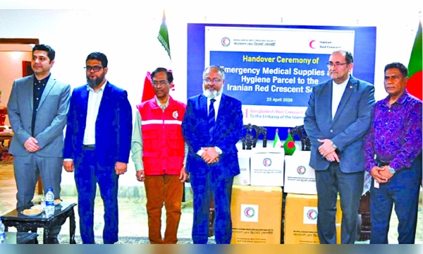 Bangladesh sends aid to  Iran on PM directive