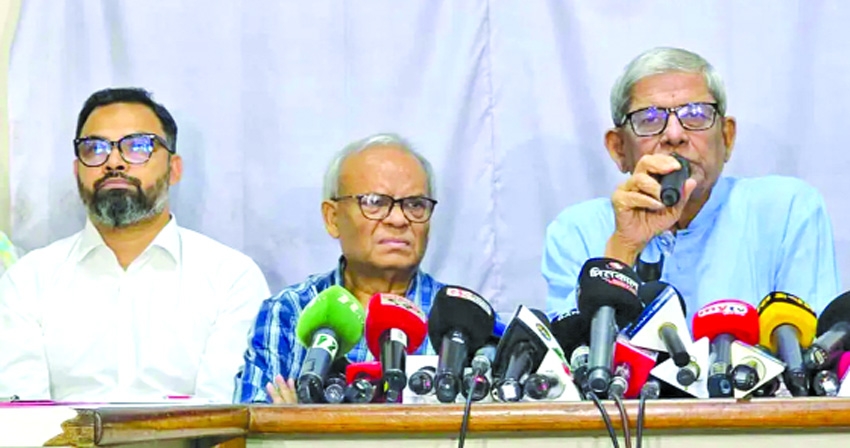 We must work to eliminate Jamaat politically: Mirza Fakhrul