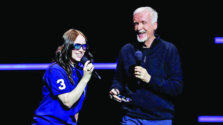 Billie Eilish and James Cameron team up for tour film