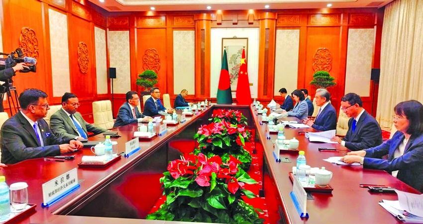 BD seeks China’s support for Teesta river project