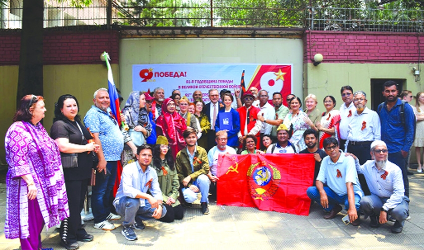 81st Russia Victory Day observed  in Dhaka