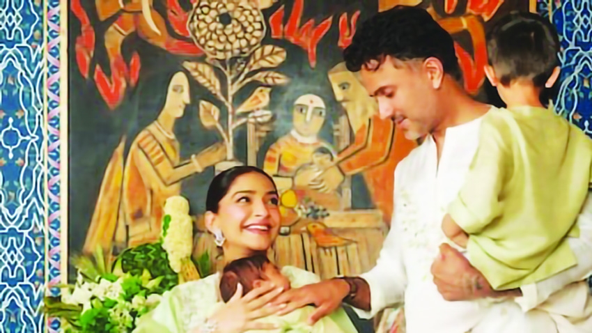 Sonam Kapoor Ahuja, Anand Ahuja name their son