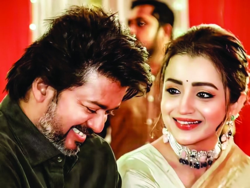 Vijay becomes Chief Minister; Trisha Krishnan reacts with joy