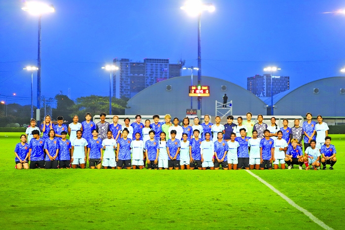 Women's Football  Team clinch win in friendly match in Bangkok