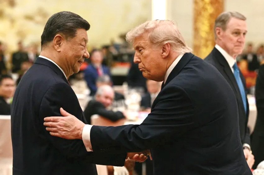Xi warns Trump about Taiwan  at Beijing summit