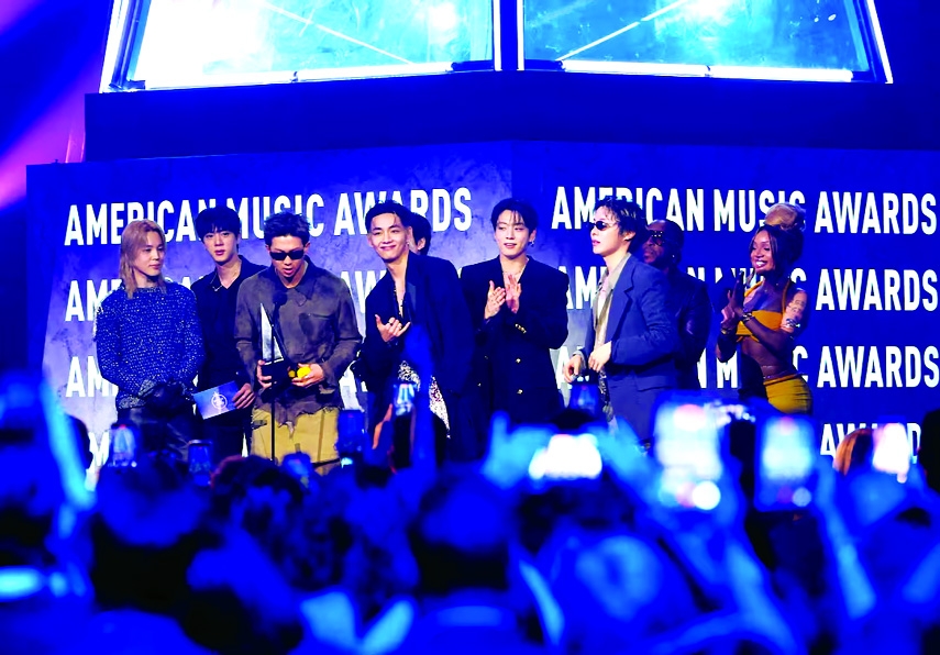 K-pop band BTS wins top American Music Awards