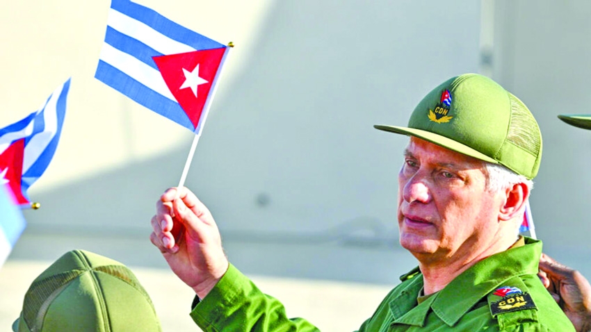 US imposes sanctions on Cuban president